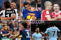 كافاني ونيمار أفضل ثنائي هجومي في الدوريات الأوروبية الكبرى