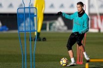 رونالدو يتدرب منفردا قبل يومين من الـ 