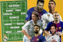 برشلونة يسيطر على تشكيلة 