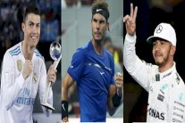 رونالدو ونادال وهاميلتون .. أبرز الرابحين في 2017
