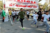 متسابقون من أكثر من 20 دولة في نصف ماراتون بغداد الثاني