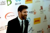 ميسي في مصر للترويج لحملة ضد إلتهاب الكبد 