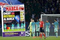 الصحافة المدريدية تستغل هزيمة برشلونة في باريس لضرب استقرار 