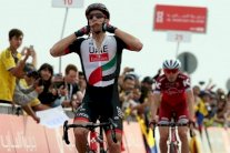 كوستا ينتزع القميص الأحمر في طواف أبوظبي