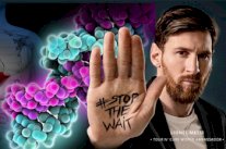 ميسي يشارك في إعلان تلفزيوني للتوعية بالتهاب الكبد 