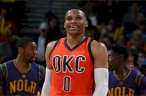 وستبروك يسجل 41 نقطة ويعادل تشامبرلاين