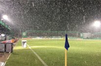 تأجيل مباراة شبورتفروندي لوته ودورتموند بسبب الثلوج