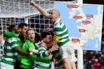 متصدر الدوري الاسكتلندي يمتلك أكبر فارق عن وصيفه في الدوريات الأوروبية