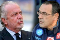 رئيس نابولي يشيد بساري برغم الخروج من دوري أبطال أوروبا