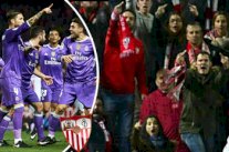 اقفال جزئي لملعب إشبيلية بسبب اهانات جماهيره لريال مدريد