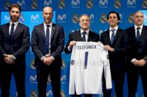 عقد رعاية بين ريال مدريد وعملاق الاتصالات تيليفونيكا