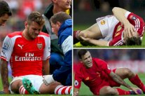 أرسنال أكثر الأندية الإنكليزية تضررًا من الإصابات منذ موسم 2011-2012