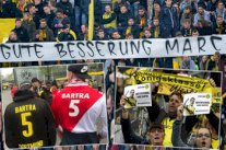 جماهير بوروسيا دورتموند وموناكو تدعم بارترا