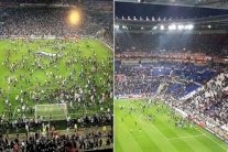 ليون وبشيكتاش يتبادلان الاتهامات بالمسؤولية عن الشغب