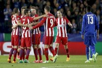 أتلتيكو مدريد ينهي مغامرة ليستر سيتي ويبلغ نصف النهائي