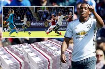 هدف مارسيال في بورنلي يكبد خزينة مانشستر يونايتد 10 ملايين يورو