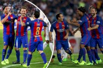 رونالدينيو يقود برشلونة للفوز في 