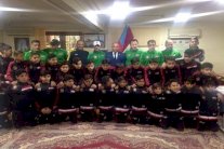 باكو 2017 : البعثة العراقية تعيش فرحة قرار فيفا برفع الحظر ..!