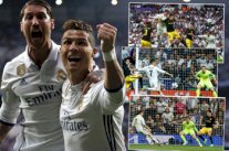 رونالدو أول لاعب يسجل 