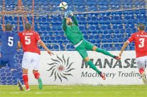 الجزيرة يتقدم الرمثا في ذهاب نصف نهائي كأس الأردن