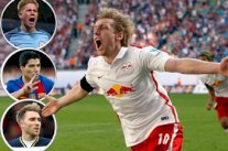 السويدي إيميل فورسبيرغ أفضل ممرر في الدوريات الأوروبية