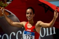 المغربية عرافي تحرز ذهبية 1500 م في دورة التضامن الاسلامي