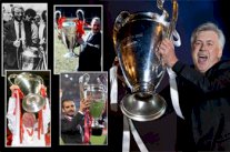 الإيطالي كارلو انشيلوتي أكثر المدربين تتويجًا بالألقاب الأوروبية