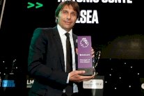 كونتي يتوج بجائزة أفضل مدرب بالبريمييرليغ