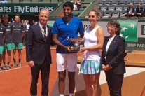 لقب الزوجي المختلط لبوبانا ودابروفسكي في بطولة فرنسا المفتوحة
