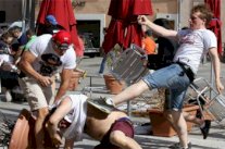 المشجعون الروس المشاغبون تحت مجهر الشرطة في مونديال 2018