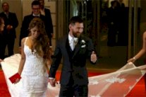 ليونيل ميسي يقترن رسميا بحبيبته في 