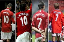 قميصا مانشستر يونايتد الأسطوريان رقما 7 و 10 ينتظران من يرتديهما