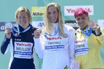 تويتشل بطلة 5 كلم وذهبية ثالثة لكوليسنيتشنكو في مونديال السباحة