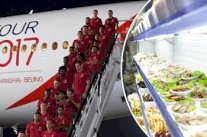 تعرض لاعبى أرسنال لتسمم غذائى فى الصين