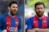 شبيه ميسي الإيراني يقترب من مقابلته