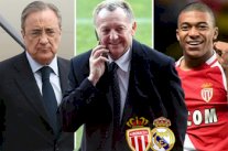 رئيس ليون يزيد الجدل حول انتقال مبابي لريال مدريد