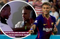 لماذا بقي نيمار 15 دقيقة في غرف ريال مدريد ؟