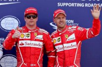 فيراري يعتزم الابقاء على فيتل ورايكونن في الموسم المقبل