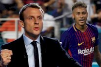 الرئيس الفرنسي يعتبر انتقال نيمار إلى سان جرمان