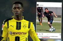 ديمبلي يرسل إشارة خاصة لبرشلونة عن طريق حساب ميسي !