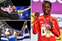 بوي تنزل طومسون عن عرشها وذهبية بحرينية في الماراثون