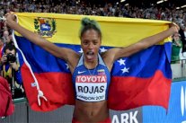 الفنزويلية روخاس تحرز ذهبية الوثبة الثلاثية في مونديال القوى