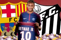 سانتوس يطالب برشلونة بـ 12 مليون باوند من صفقة نيمار