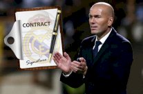 زيدان سيمدد عقده مع ريال مدريد لثلاثة مواسم بثمانية ملايين يورو