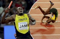 نهاية درامية للأسطورة يوسين بولت في مونديال القوى