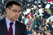 جماهير برشلونة تطالب باستقالة الرئيس بارتوميو