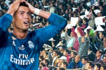 جماهير ريال مدريد تخطط للاحتجاج ضد طرد رونالدو