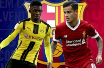 برشلونة يؤكد اقترابه من إتمام صفقتي كوتينيو وديمبيلي