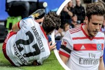 هامبورغ يفقد مولر 6 أشهر لاصابته أثناء الاحتفال بهدف الفوز لفريقه