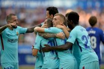 ثنائية ميسي تمنح برشلونة فوزه الثاني في الدوري الإسباني